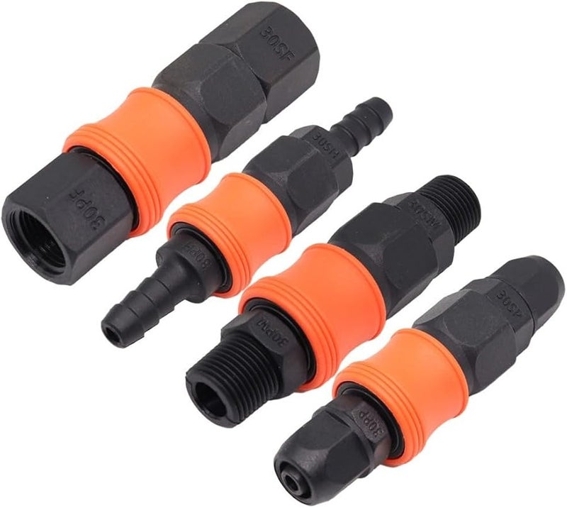 Self Locking C Type Quick Connect Coupler PF SF 30 for Air Compressor Pneumatic Tools - Image 3