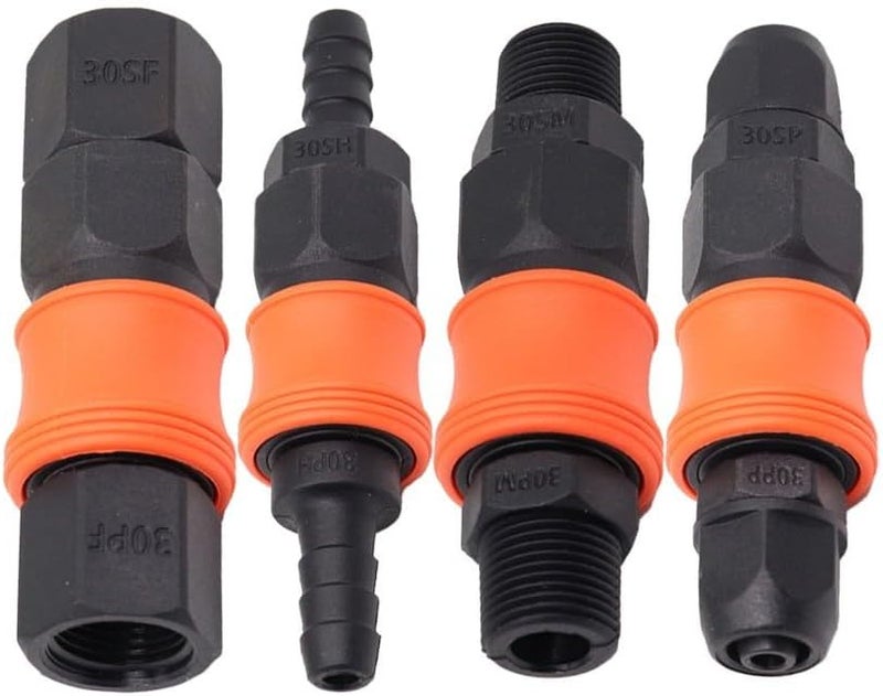 Self Locking C Type Quick Connect Coupler PF SF 30 for Air Compressor Pneumatic Tools - Image 4