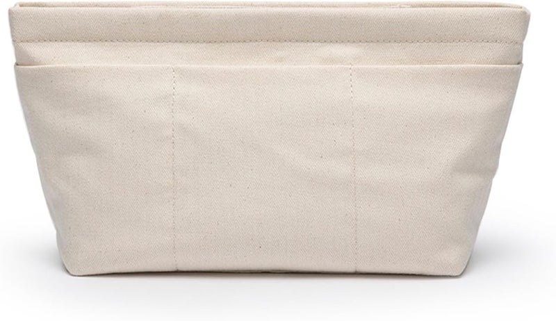 YONBEN Tote Purse Insert Handbag Organizer Shaper Handbag Liner Bag in Bag Divider Organizer Insert (M-With Zipper) - Image 1