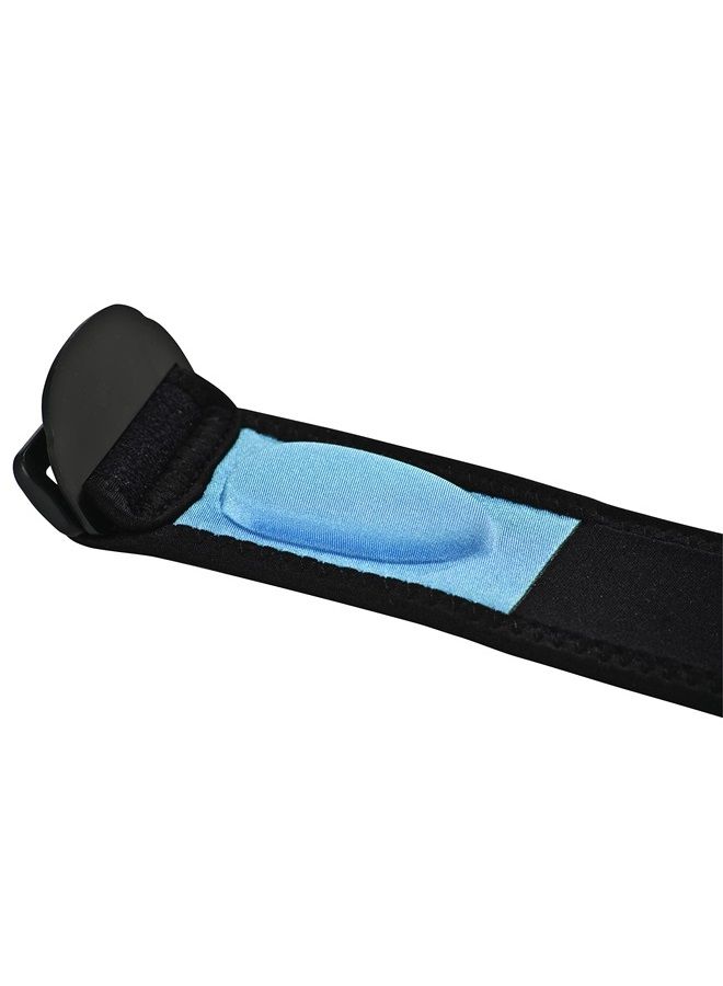 Mueller Tennis Elbow Support with Gel Pad, Black, One Size Fits Most - Image 1