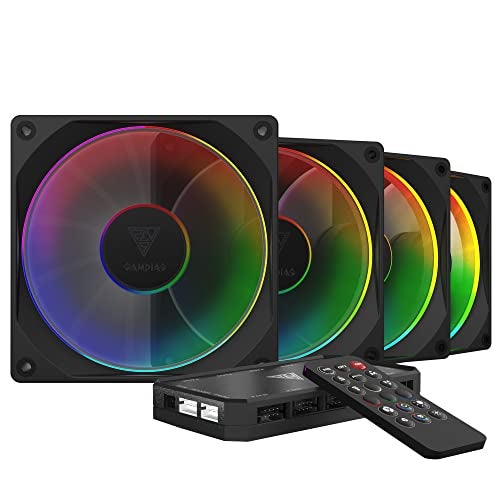 GAMDIAS Aeolus M3 1204 Performance 4 Fan KIT - Image 1