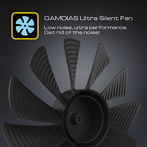 GAMDIAS Aeolus M3 1204 Performance 4 Fan KIT - Image 4
