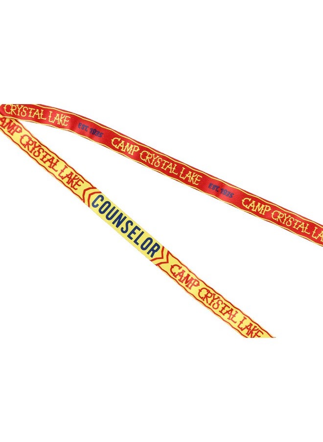 Bioworld - Friday The 13th Camp Crystal Lake Counselor Lanyard Clear ID Badge Holder - Image 1