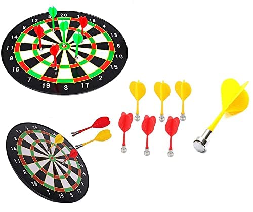 Smartcraft Magnetic Dartboard with 6 Soft Darts Family Indoor & Outdoor Fun Games, Dart Board Set (Multicolour-Medium) - Image 3