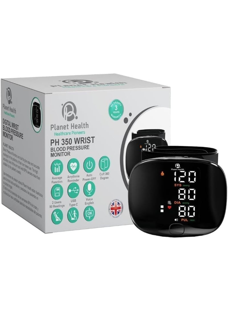 Digital Wrist Blood Pressure Monitor PH 350 WRIST