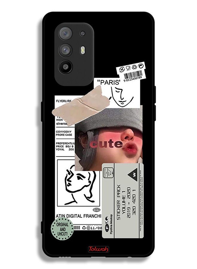 Tolwak Oppo F19 Pro Plus 5G Protective Case Cover Cute Sticker - Image 2