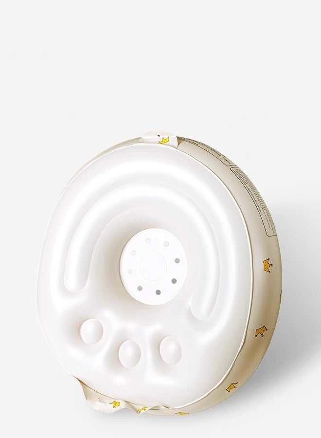 بست واي مقعد إطعام الأطفال المحمول الناعم والمريح خفيف الوزن من مادة PVC & كرسي طعام للأطفال قابلة للنفخ الهوائي يمكن استخدامه للتغذية والاستحمام والسباحة (ثلاثة استخدامات) - Image 5