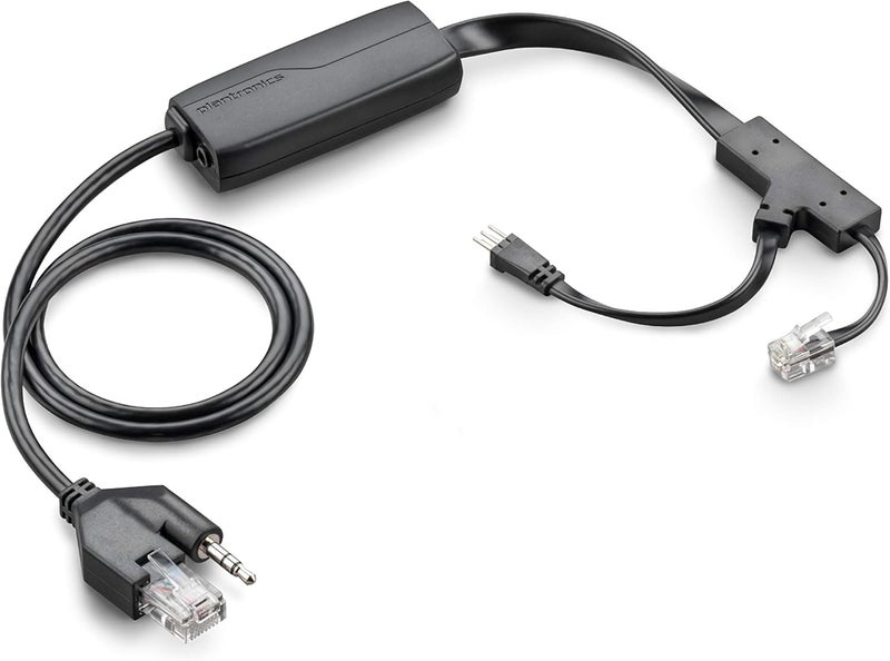 Poly كابل مفتاح الخط الإلكتروني Plantronics APP51 للتحكم في مكالمات الهاتف المكتبي عن بُعد مع هواتف Poly - Image 1