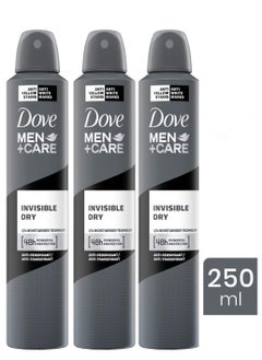 Pack Of 3 Dove Deodorant Spray Men Care Invisible 250 ml - pzsku/ZB4CD0482733D620D9F42Z/45/_/1738734669/6b98b251-8433-4bc0-b80e-27d85d101ba0