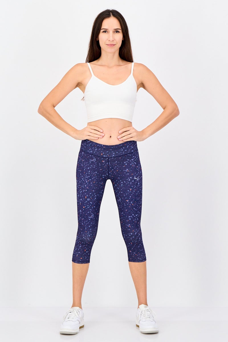 PUMA Women Sportswear Fit Training 3/4 Leggings, Multicolor - Image 2