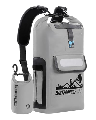 IDRYBAG Dry Bag Backpack 20L/30L/40L, Floating Waterproof Backpack for Men, Kayak Dry Sack - Image 1