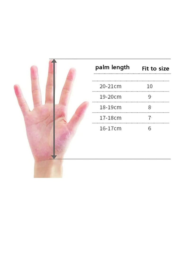 general Goalkeeper Gloves Youth Football Gloves, Professional Latex Soccer Gloves for Boys, Girls & Junior Keepers Football Gloves for Training and Match, Finger Support, Size 6/7/8/9/10 7yadrs - Image 2