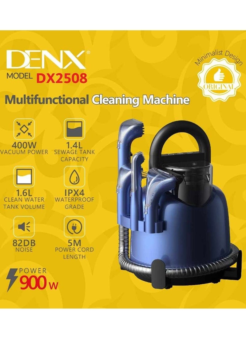 Denx - A Multi Use Smart Vacuum Cleaner For Cleaning And Washing Carpets Sofas Curtains And Removing Stains From Upholstery - Image 1