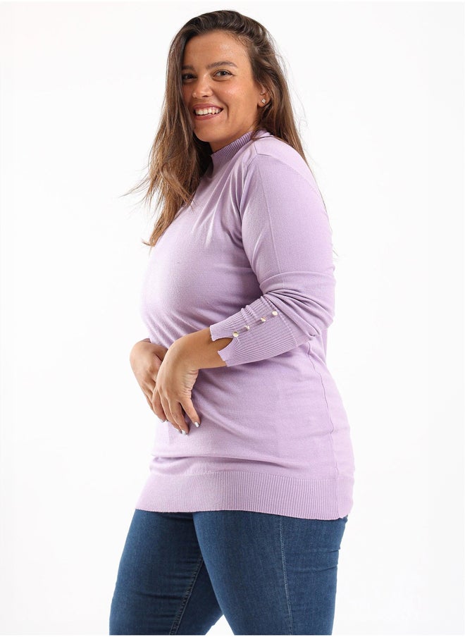 Clue - 4 Buttoned Cuffs Pullover - Image 1