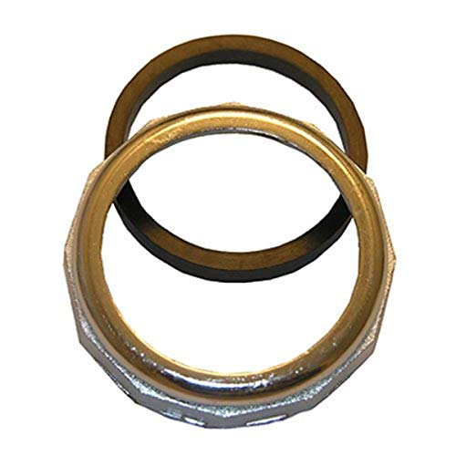 LASCO 03-1835 1-1/2-Inch Chrome Plated Slip Joint Nut with Washer - Image 1