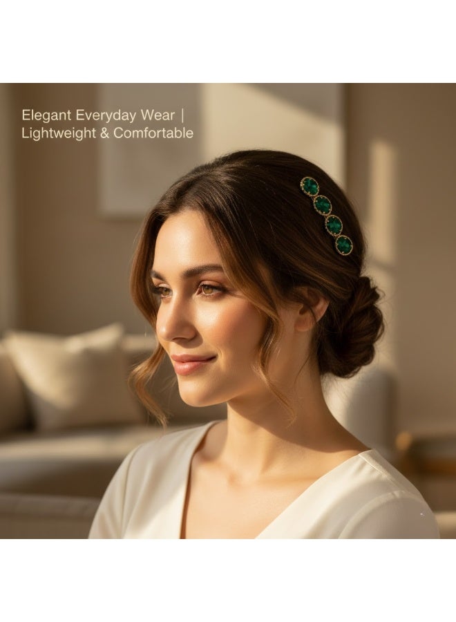 Dantiya 5 Pcs Colorful Hair Clips for Girls & Women –  Strong Hold, Non-Slip Fashion Hair Accessories for Styling, Pinning Bangs, Buns & Everyday Hairstyles, Perfect for All Occasions, Weddings, Birthdays, Valentines, parties, Perfect for Long, Thick, Thin, Curly Hair, Braids & Styling - Image 3