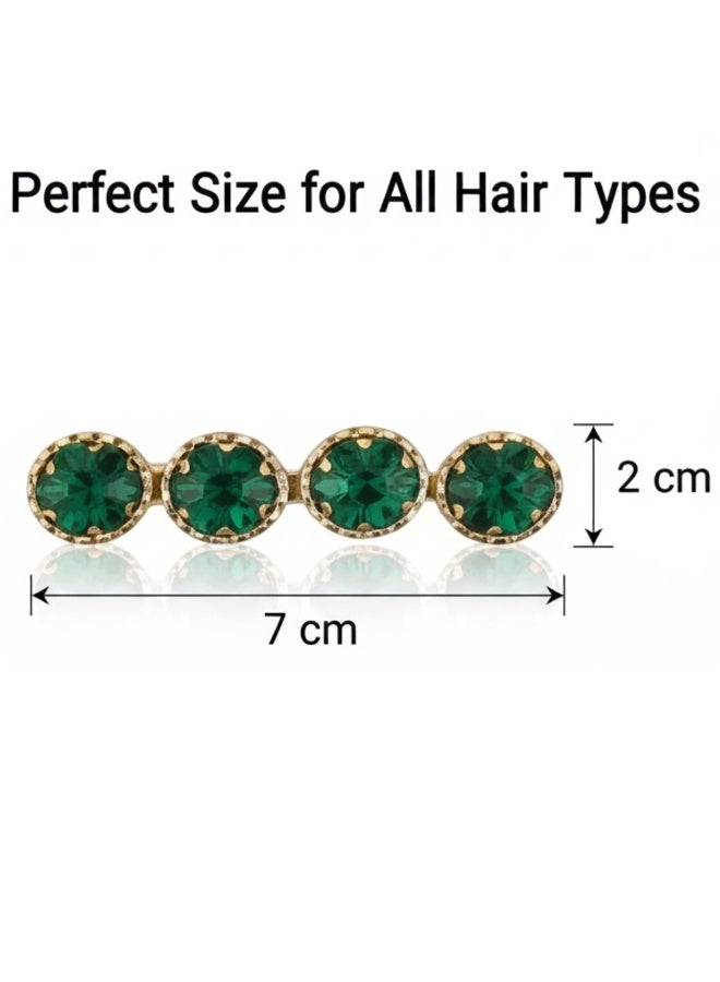 Dantiya 5 Pcs Colorful Hair Clips for Girls & Women –  Strong Hold, Non-Slip Fashion Hair Accessories for Styling, Pinning Bangs, Buns & Everyday Hairstyles, Perfect for All Occasions, Weddings, Birthdays, Valentines, parties, Perfect for Long, Thick, Thin, Curly Hair, Braids & Styling - Image 4