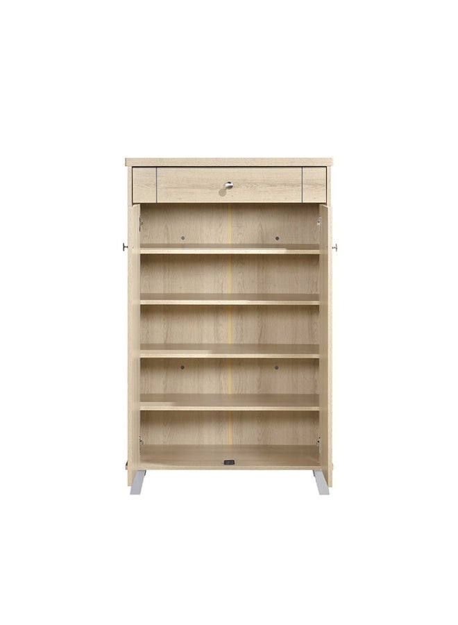DANUBE HOME Pluto 2-Door Shoe Cabinet - Oslo Oak - Image 3