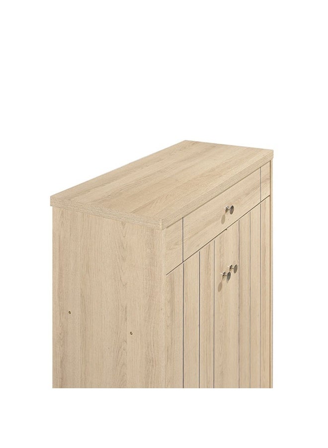 DANUBE HOME Pluto 2-Door Shoe Cabinet - Oslo Oak - Image 4