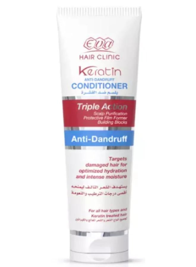 Eva Hair Clinic keratin Anti-Dandruff Conditioner - 230 ml.