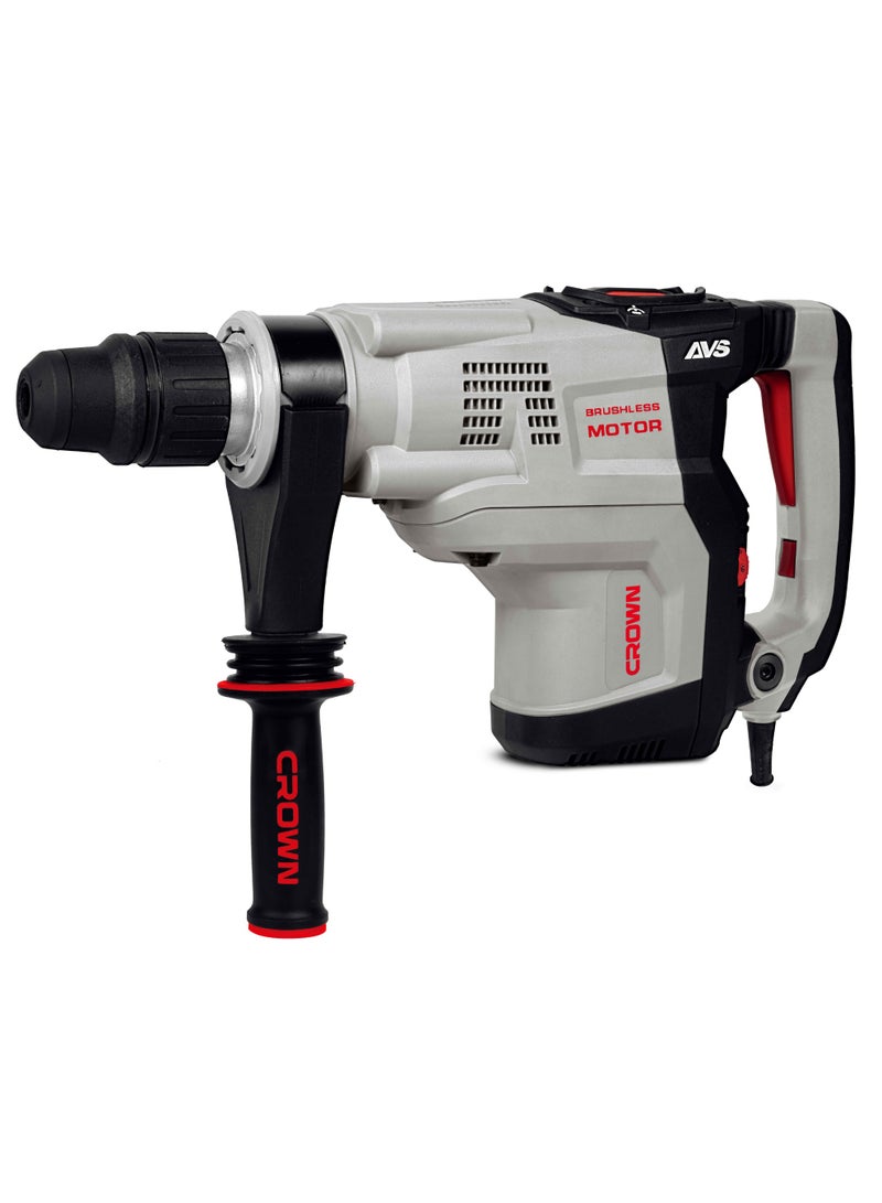 Crown BRUSHLESS ROTARY HAMMER 48mm, 1500W,220V/60Hz, 7.2A - CT18216V BMC
