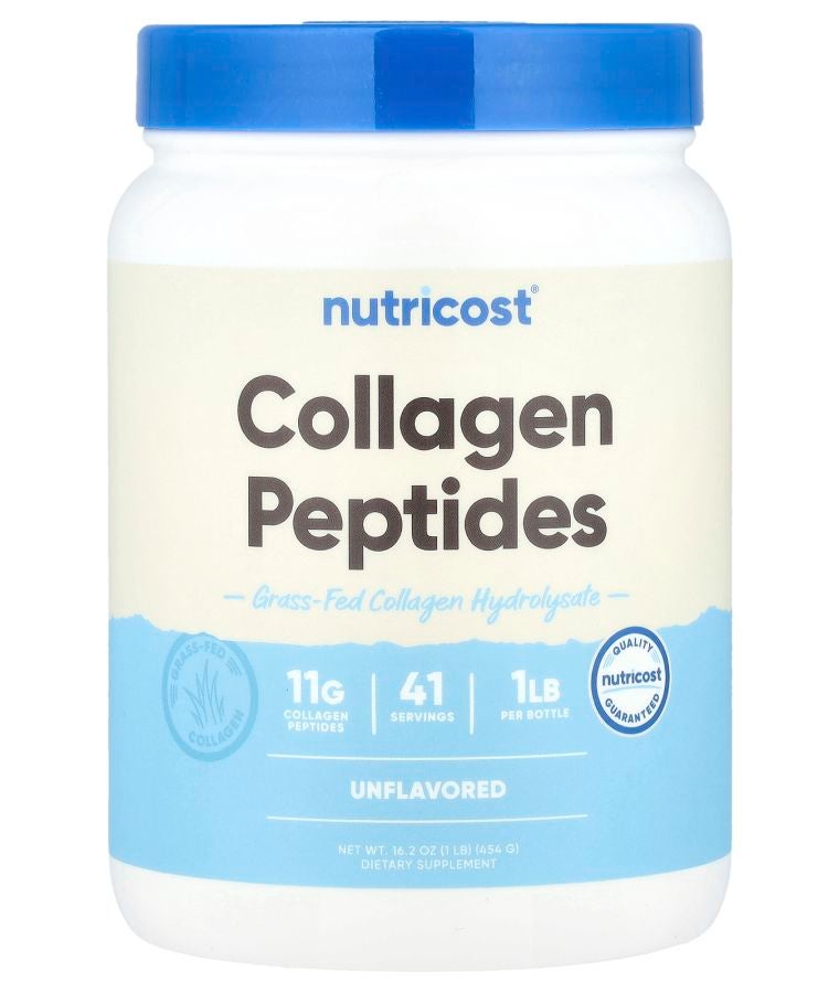 Nutricost Collagen Peptides Unflavored 16.2 oz (454 g)