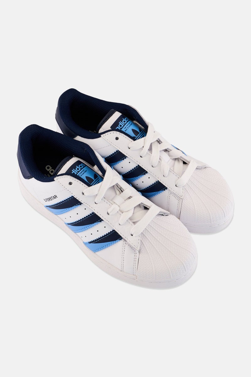 adidas Originals Men Superstar Ar Xlg Lace Up Outdoor Shoes, White - Image 4