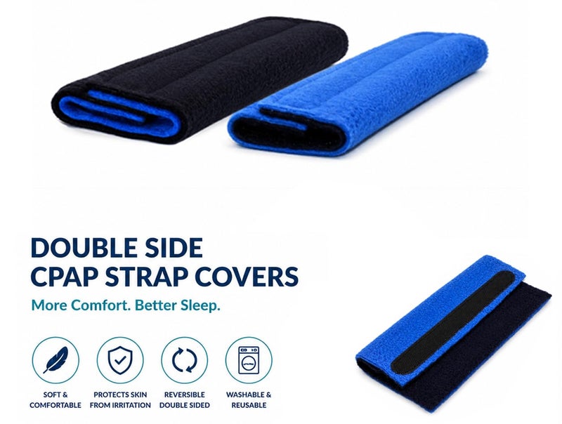 AVEEN 4-Packs CPAP Strap Covers, CPAP Strap Comfort Pads, CPAP face Pads, Comfortable CPAP supplies - Image 2