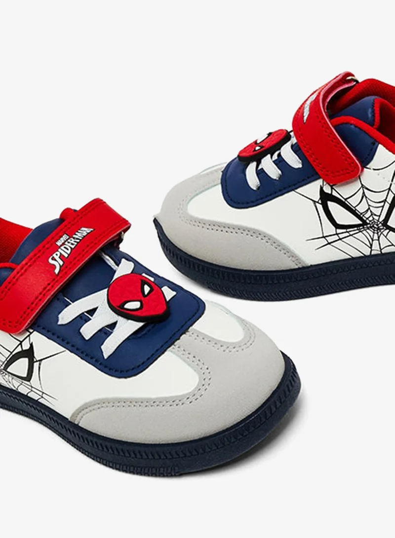 أر أند بي Spider-Man Print Velcro Shoes