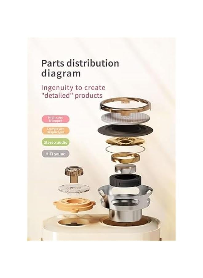 BWSJ Karaoke Portable Wireless Bluetooth Speakers with Microph  Click Original Vocal Elimination Auto Connection at Startup for Family Gatherings and Entertainment - Image 5