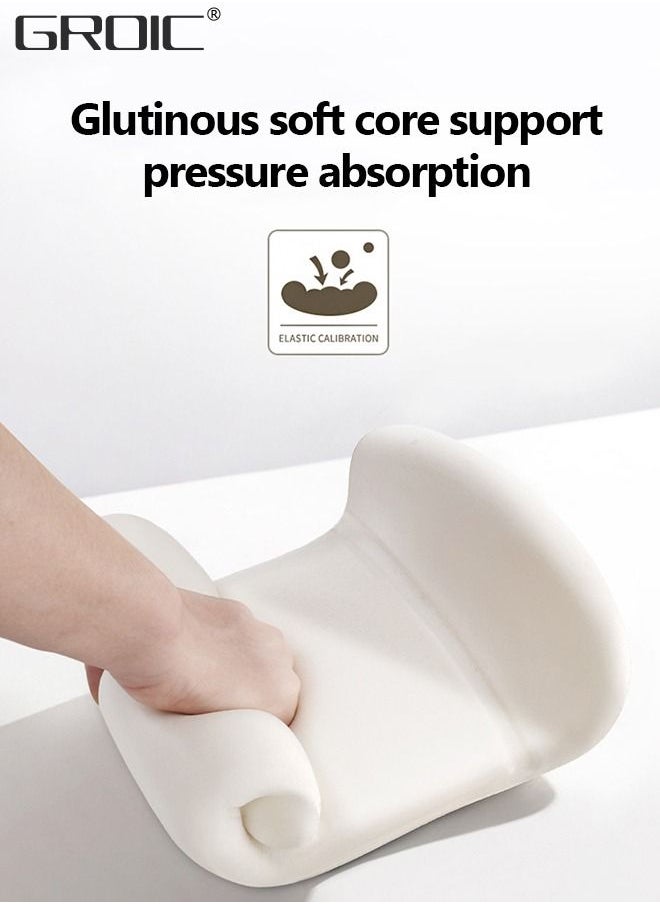GROIC Lumbar Support Pillow for Car,Car Back Support,Memory Foam Low Back Cushion for Back Pain Relief,Automotive Interior  - Image 4