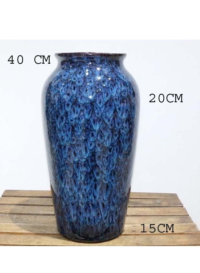 Ceramic Pitcher Vase for Weddings Special Occasions Garden Setting Home Office Decor Dried Floral Arrangements Spa Aromatherapy (One Color 40CM) - Image 2