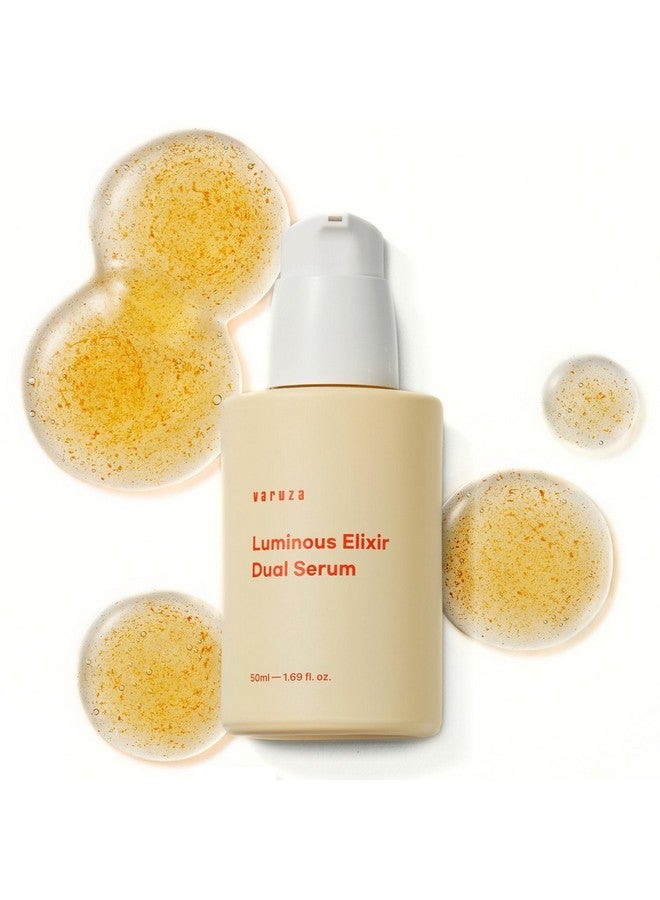 varuza Luminous Elixir Dual Serum Vita 7 Complex 5% Vitamin K3 Face Serum Hyaluronic Acid & CoQ10 Hydrating & Skin Barrier Repair Anti-Redness Vegan Korean Skincare 50ml (1.69 Fl Oz (Pack of 1)) - Image 1