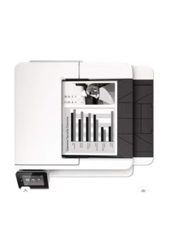 Monochrome Laser Multifunction Printer with Print, Scan, Copy and Fax Functions, Automatic Duplex Printing, Built-in Ethernet Connectivity for Home and Office Use - Image 2