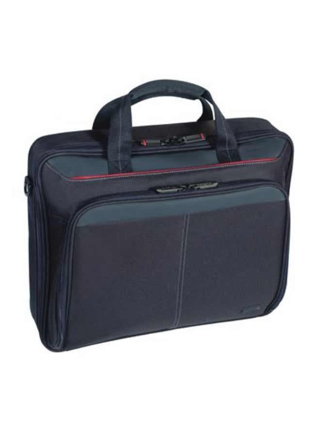 Targus - Classic Black 13.4-14" Laptop Bag Carry Case Clamshell CN313 -72 - Image 1