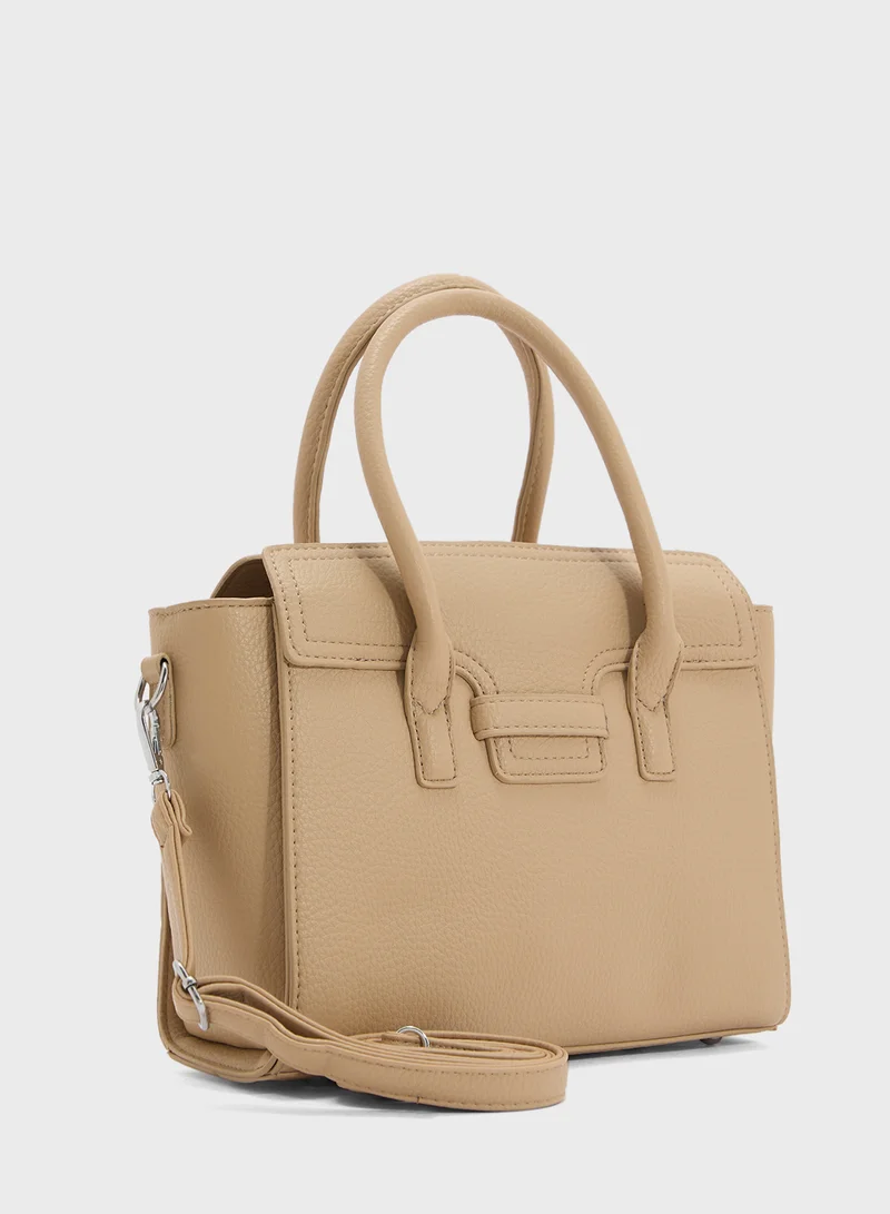ELLA Tonal Detail Satchel