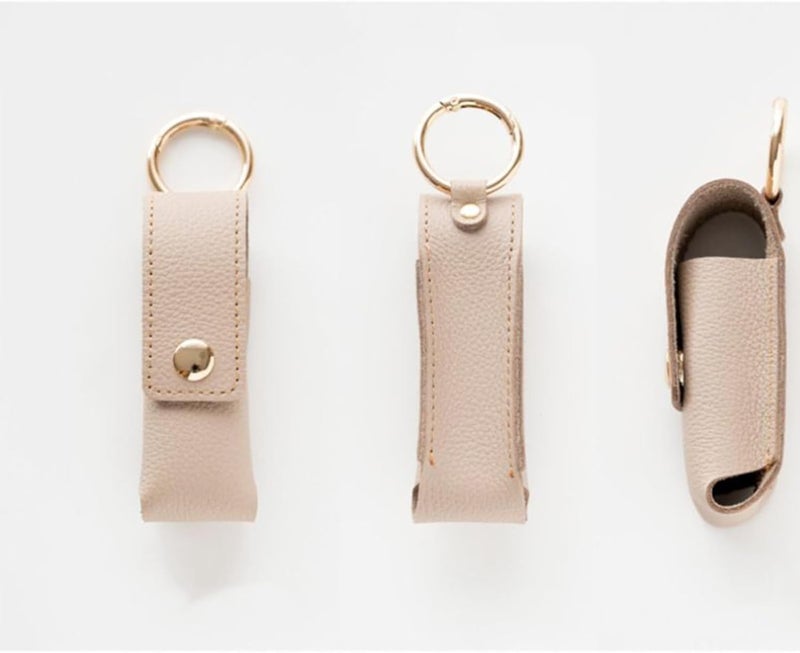 Lip Gloss Holder Keychain – Compact Fashion Lip Gloss Pouch, Scratch Proof Case | Children Adults School Purse Bag Travel Camping Birthday Party Favors Portable Holder - Image 5