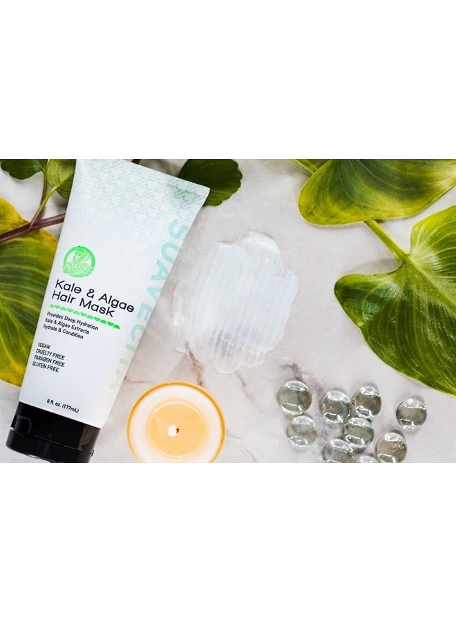 SUAVECITO Suavecita Kale & Algae Hair Mask Hydrate Revitalize Replenish - Image 3