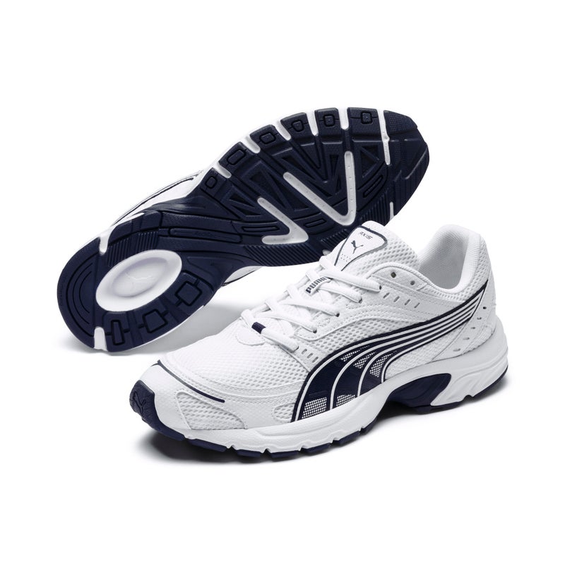 PUMA Axis Unisex White Trainers - Image 2