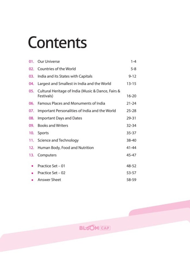 ARIHANT PUBLICATIONS (INDIA) LIMITED BLOOM CAP General Knowledge Olympiad Class 3 - Image 2