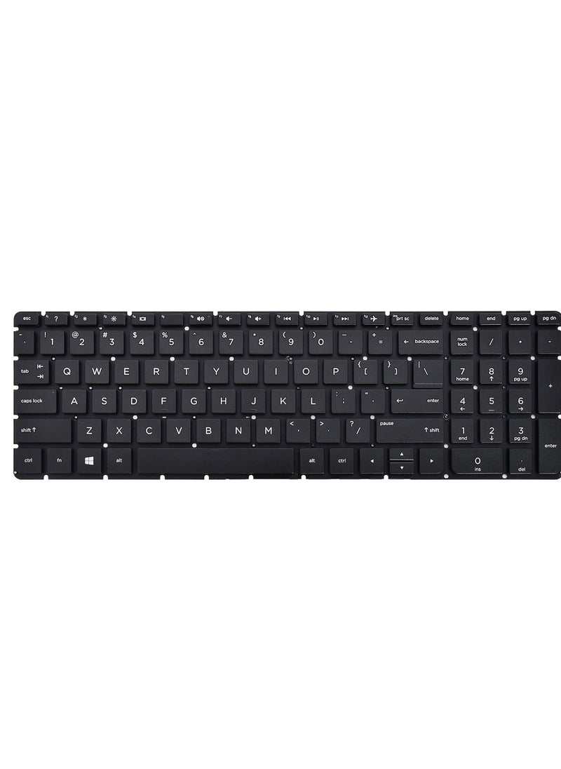 Generic Replacement Keyboard Compatible with HP 15-AC 15-AF 15-AY 15-BA 15-BG 15-BN 17-X 17-Y 250 G4 255 G4 256 G4 250 G5 255 G5 Black  - Image 2