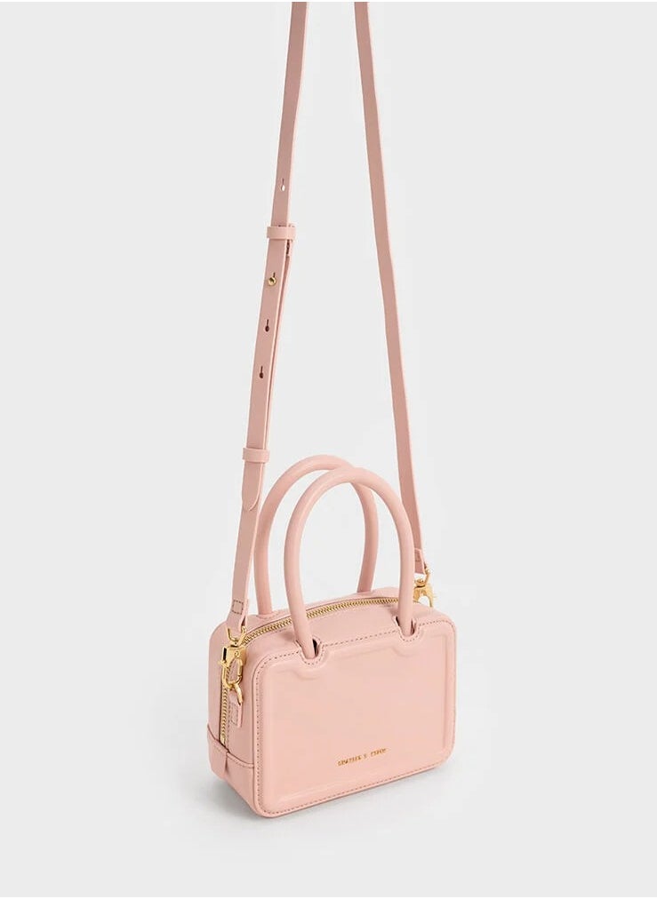Charles & Keith Charles & Keith Perline Extended Top Handle Bag  - Image 2