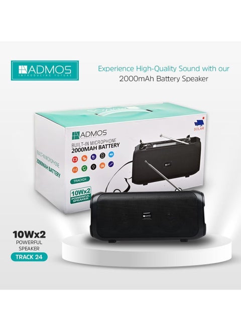 High Quality Bluetooth Wireless Speaker with Solar Radio MP3 Player