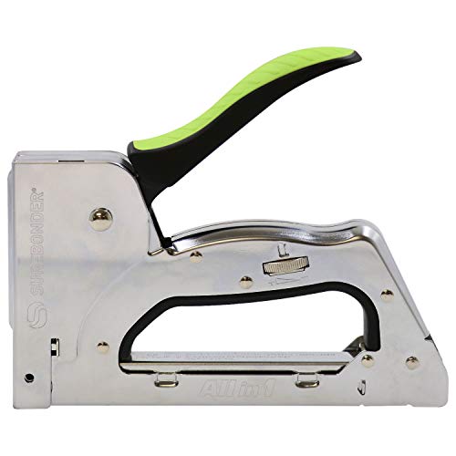 Surebonder 5650 All-in-1 Heavy Duty Staple Gun, Silver - Image 2