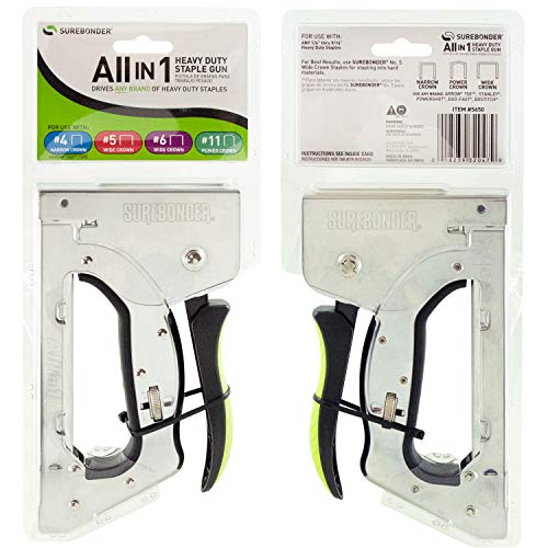 Surebonder 5650 All-in-1 Heavy Duty Staple Gun, Silver - Image 5