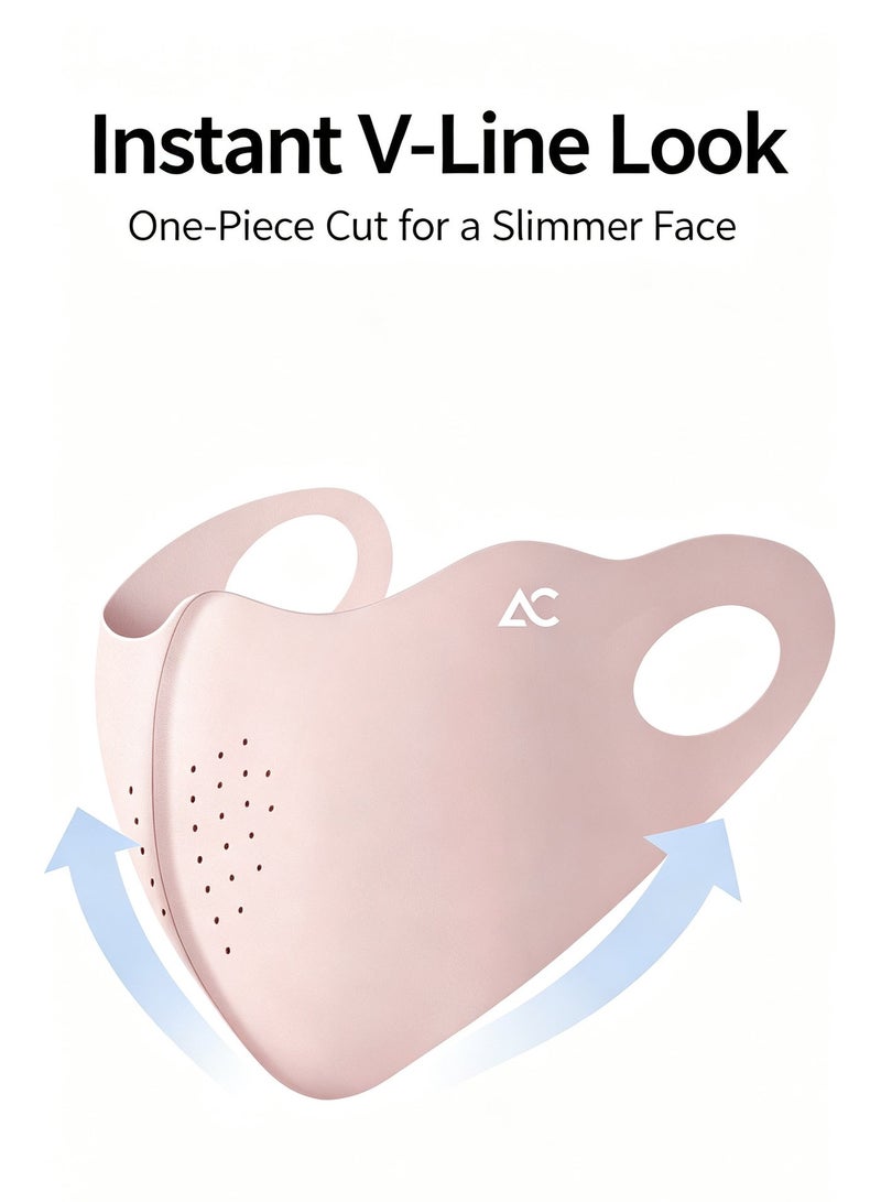 Kiffiyeh Women’s Face Sun Mask (UV Protection), High-Beauty Face Kini for Cycling, Breathable Ice Silk Anti-Sun Face Mask - Image 5