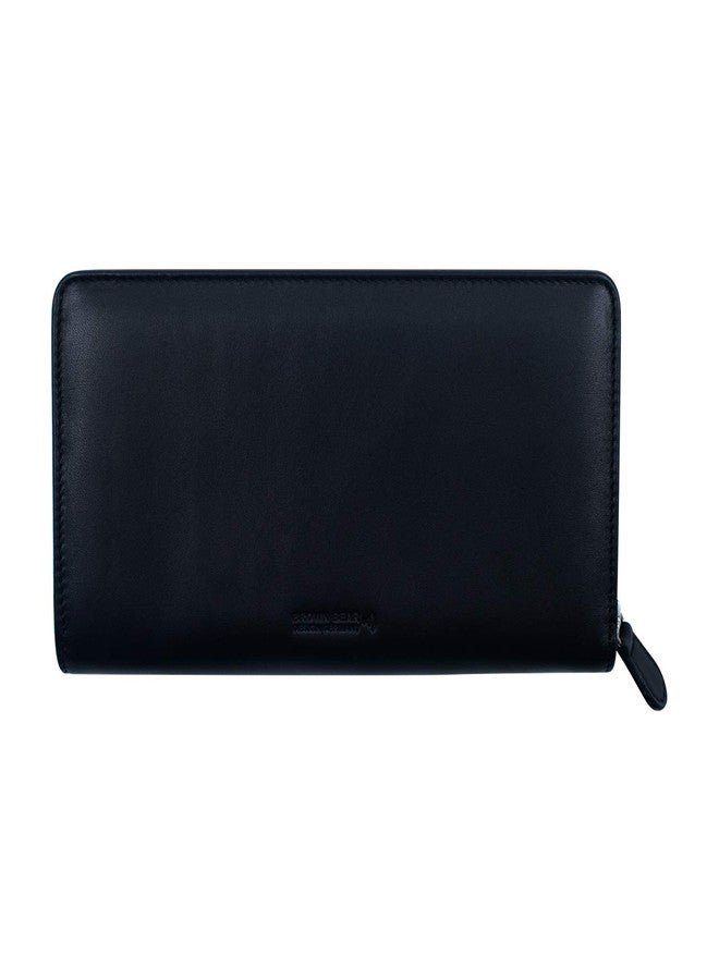 BROWN BEAR Black Leather Women's RFID Blocking Wallet (ALIA 04) - Image 5