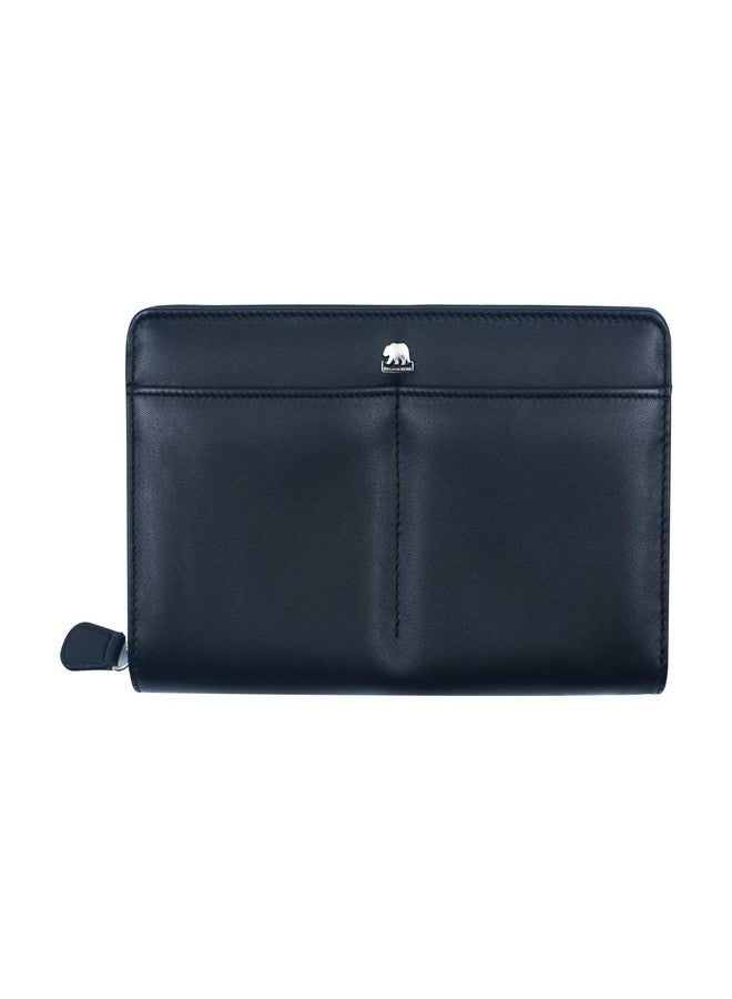 BROWN BEAR Black Leather Women's RFID Blocking Wallet (ALIA 04) - Image 1