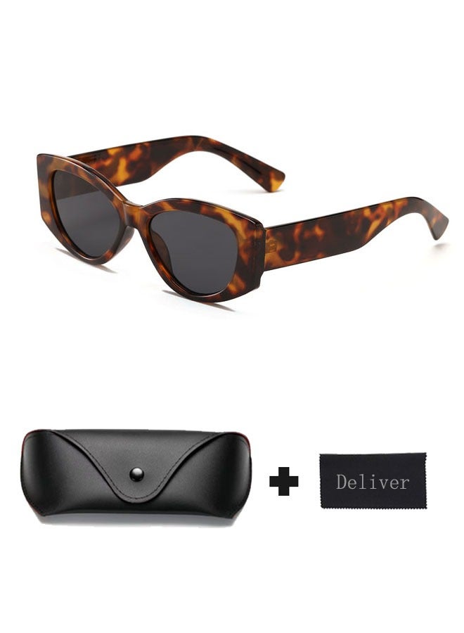 نظارات Cat-Eye العصرية الأوروبية والأمريكية النظارات الشمسية للرجال الشمسيين من أجل الأسلوب الجديد للسيدات - Image 1