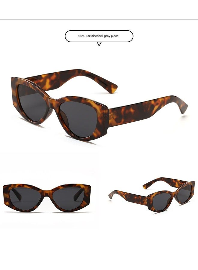 نظارات Cat-Eye العصرية الأوروبية والأمريكية النظارات الشمسية للرجال الشمسيين من أجل الأسلوب الجديد للسيدات - Image 4